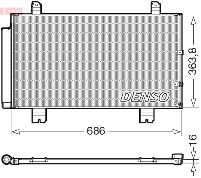 Condenser, air conditioning