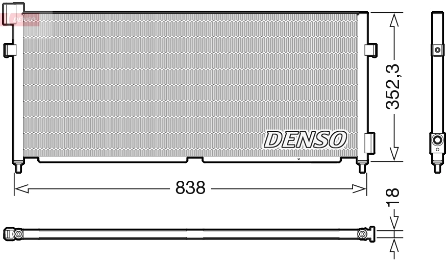 Condenser, air conditioning