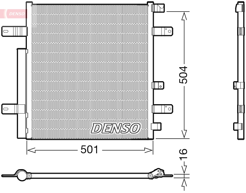 Condenser, air conditioning