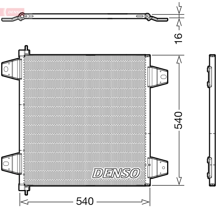 Condenser, air conditioning