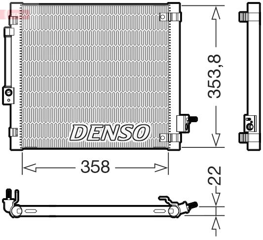 Condenser, air conditioning