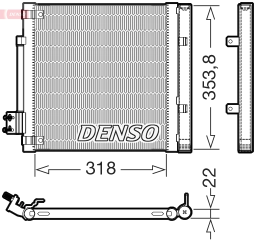 Condenser, air conditioning