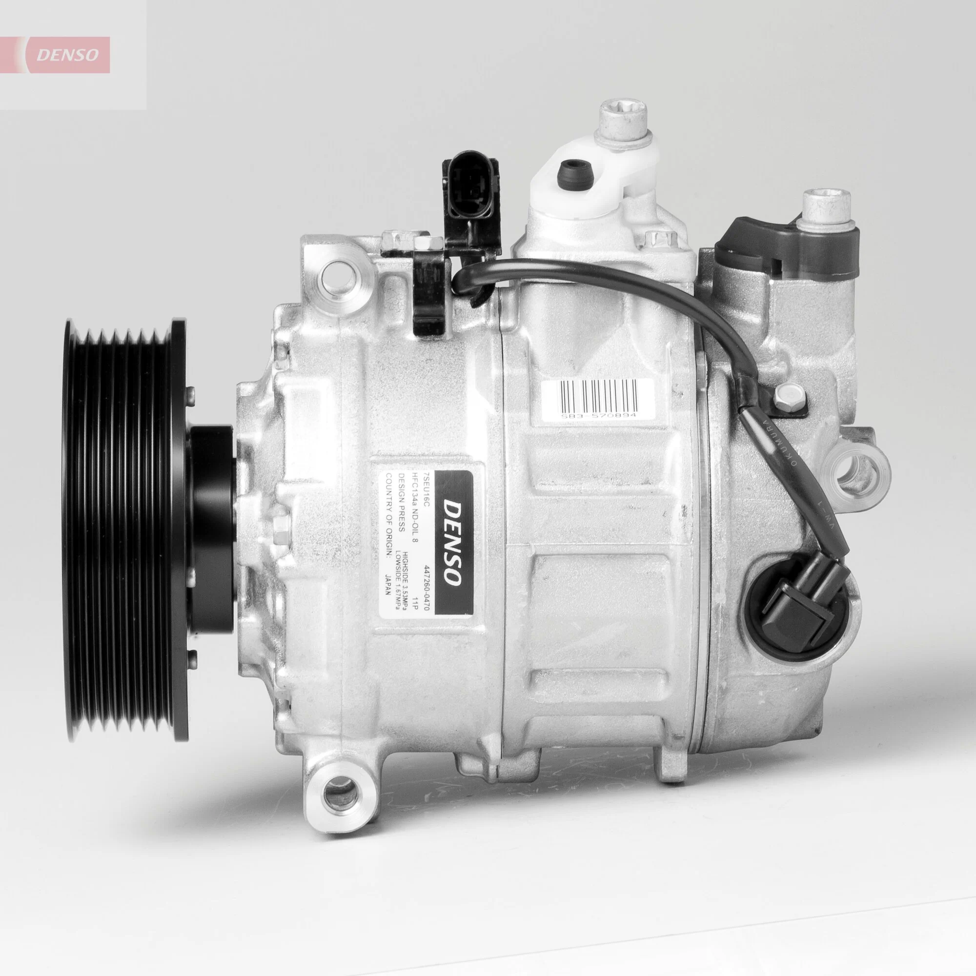 Compressor, air conditioning