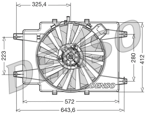 Fan, engine cooling