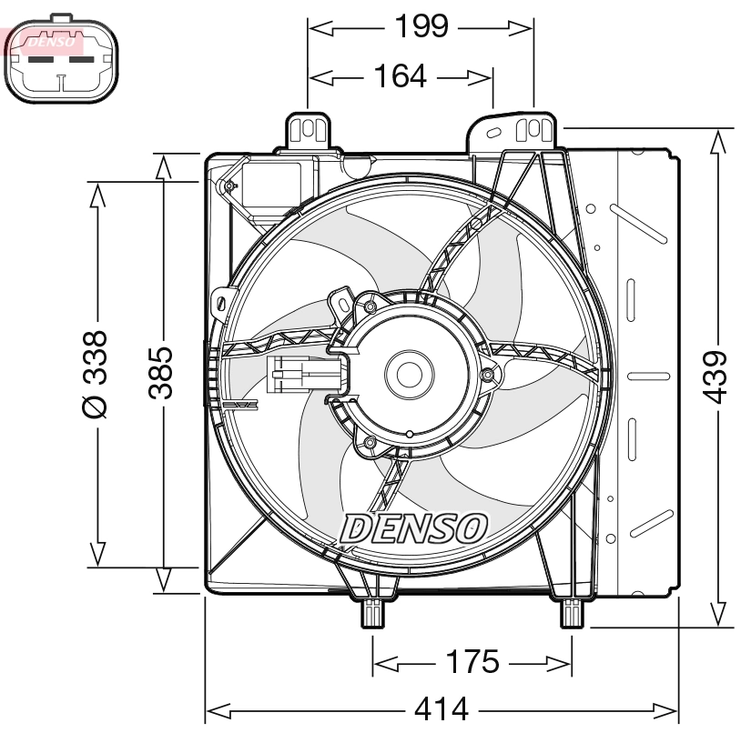 Fan, engine cooling