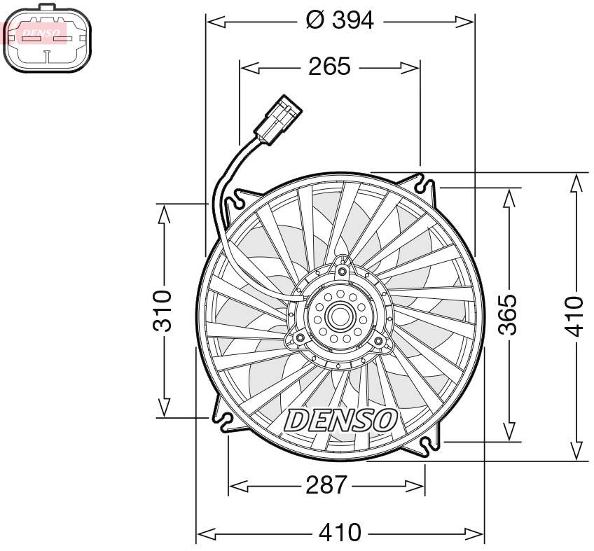 Fan, engine cooling