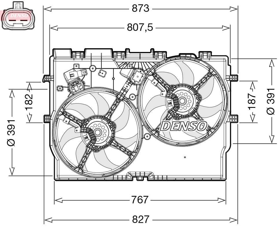 Fan, engine cooling