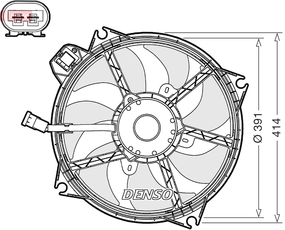 Fan, engine cooling