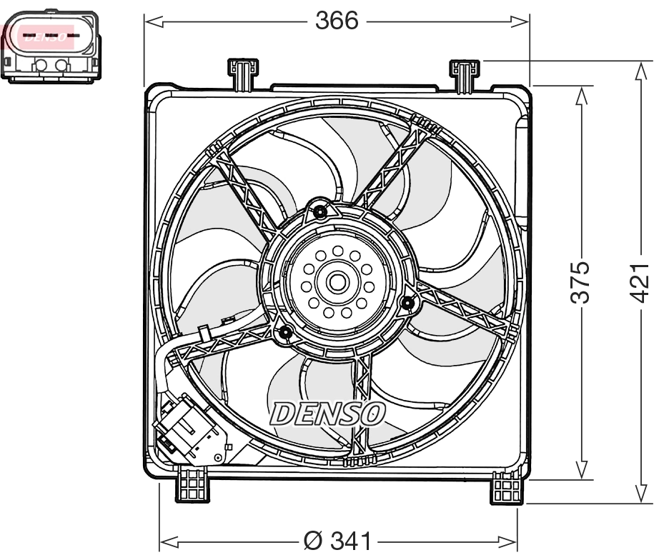 Fan, engine cooling