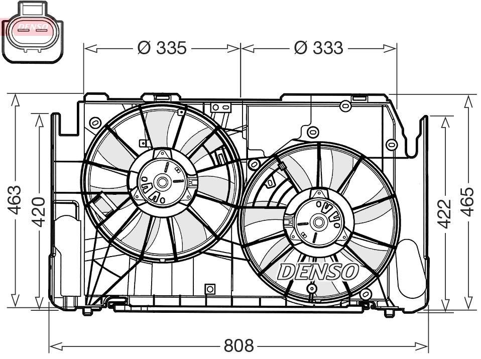 Fan, engine cooling