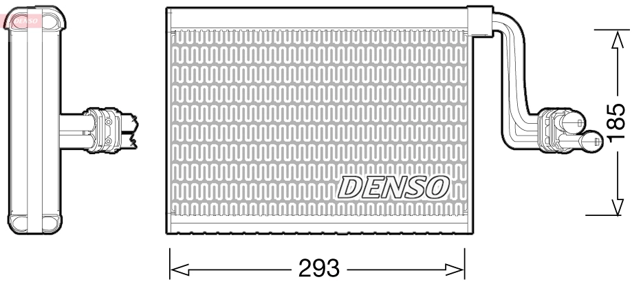 Evaporator, air conditioning
