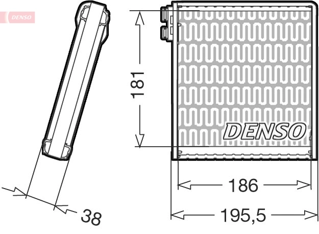Evaporator, air conditioning