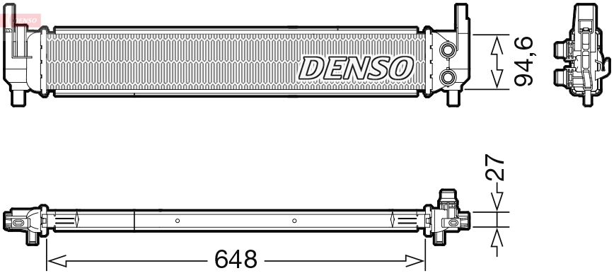 Radiator, engine cooling