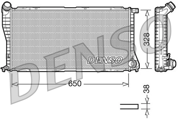 Radiator, engine cooling