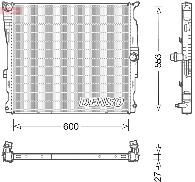 Radiator, engine cooling