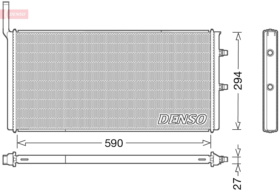 Radiator, engine cooling