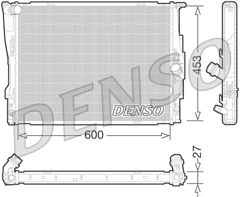 Radiator, engine cooling