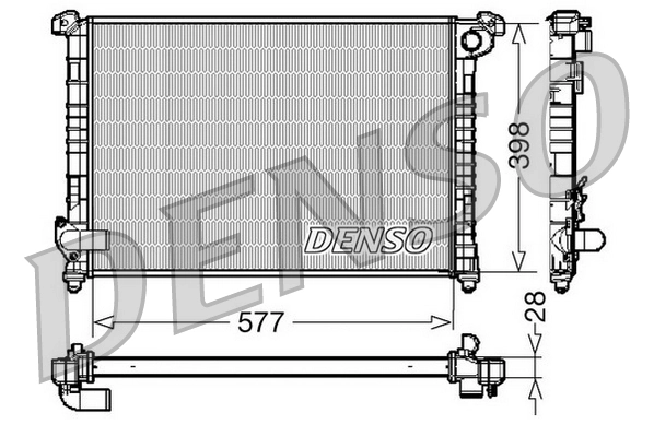 Radiator, engine cooling