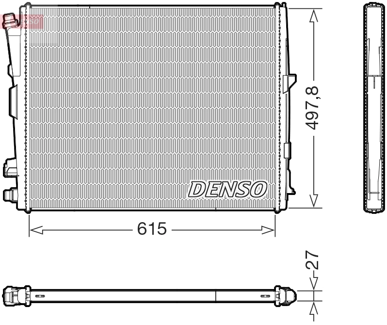 Radiator, engine cooling