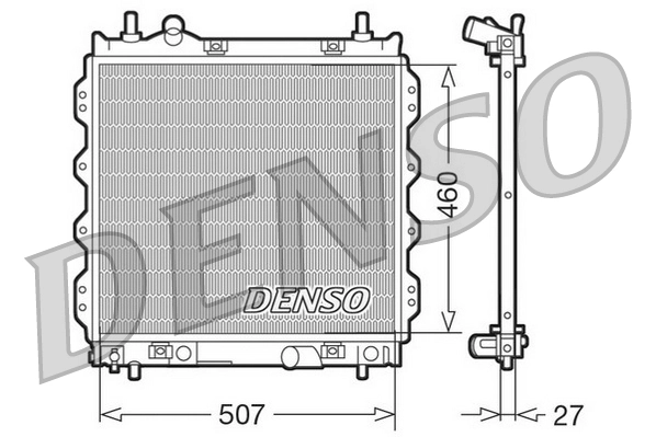 Radiator, engine cooling