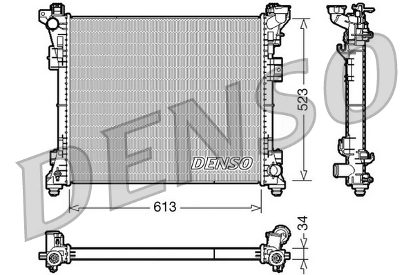 Radiator, engine cooling