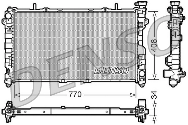 Radiator, engine cooling