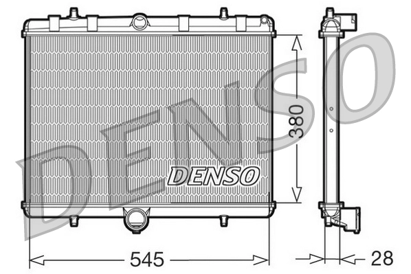 Radiator, engine cooling
