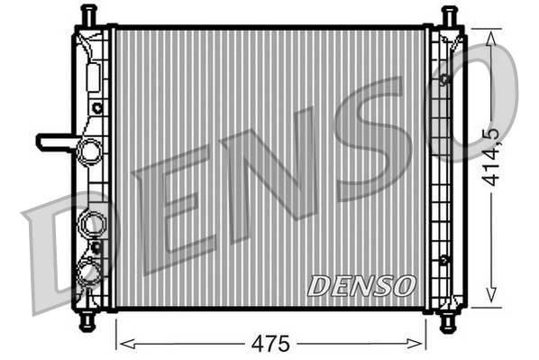 Radiator, engine cooling