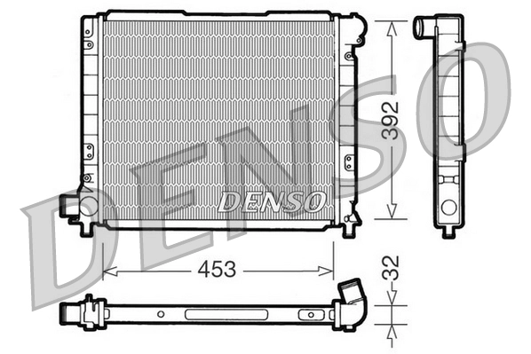 Radiator, engine cooling