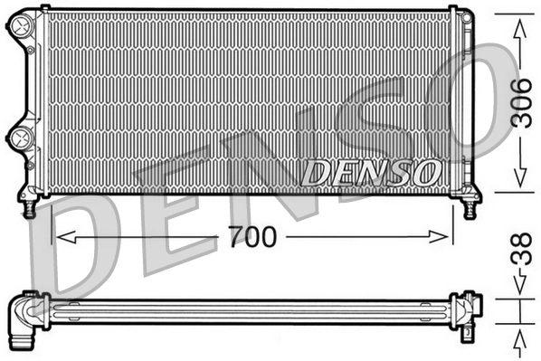 Radiator, engine cooling