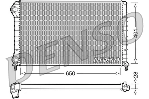 Radiator, engine cooling