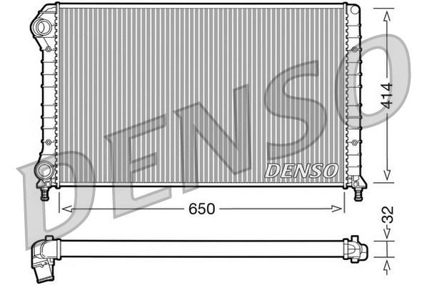 Radiator, engine cooling