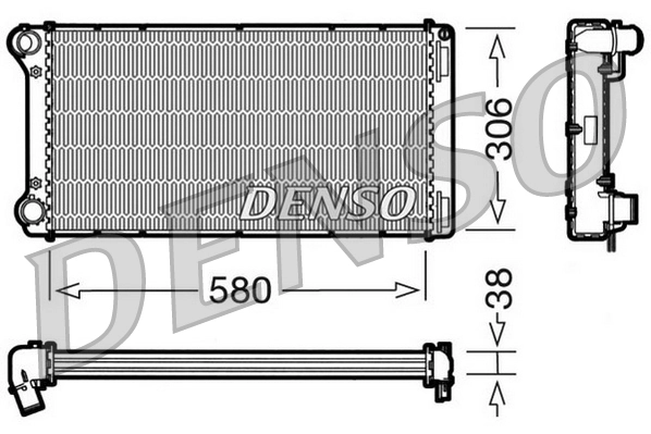 Radiator, engine cooling