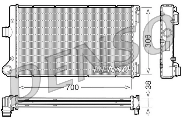 Radiator, engine cooling