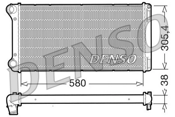 Radiator, engine cooling