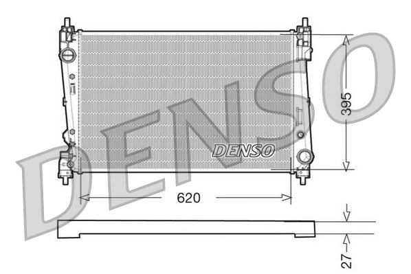 Radiator, engine cooling
