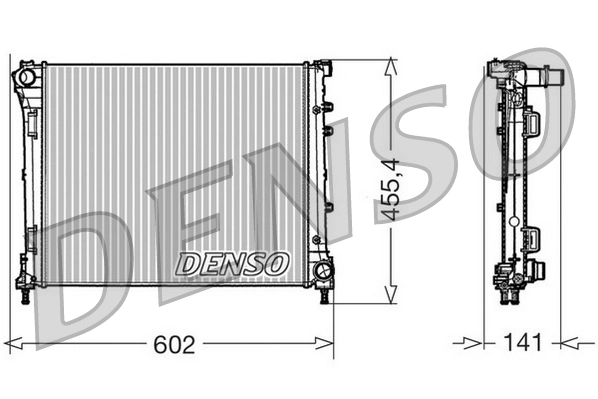 Radiator, engine cooling