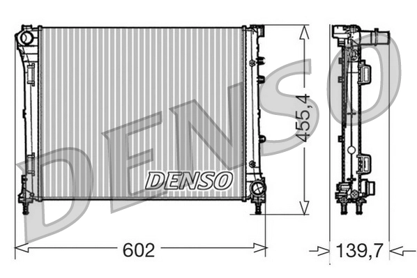 Radiator, engine cooling