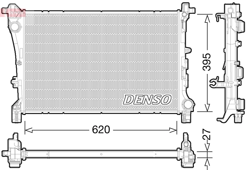 Radiator, engine cooling