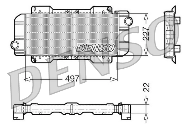 Radiator, engine cooling