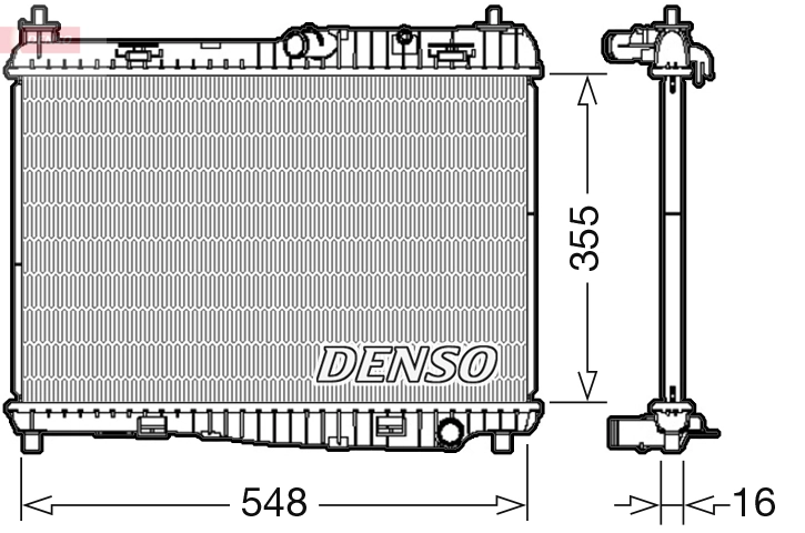 Radiator, engine cooling