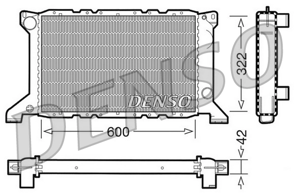 Radiator, engine cooling