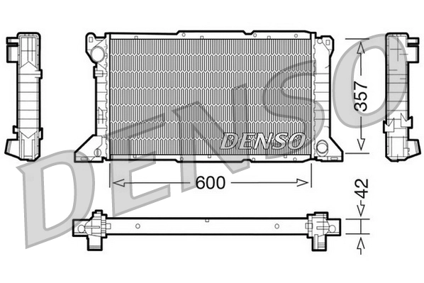 Radiator, engine cooling