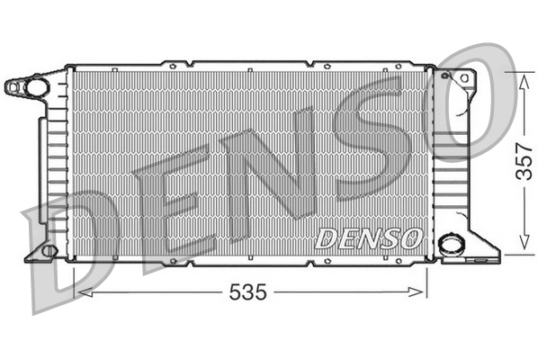 Radiator, engine cooling