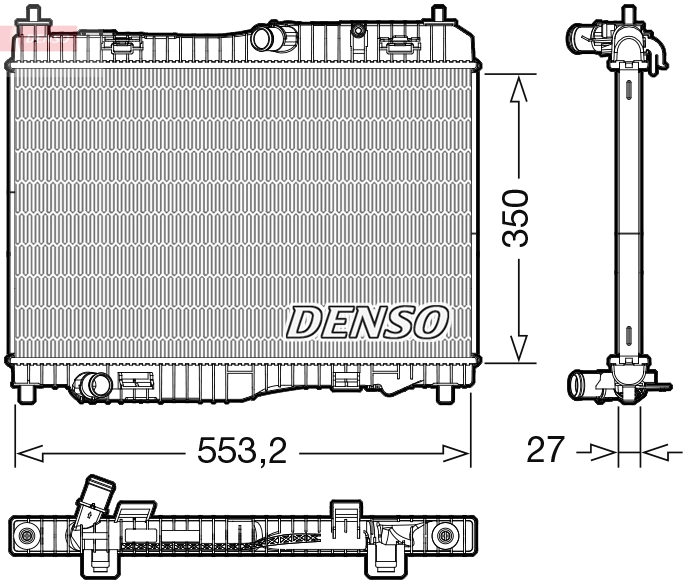 Radiator, engine cooling