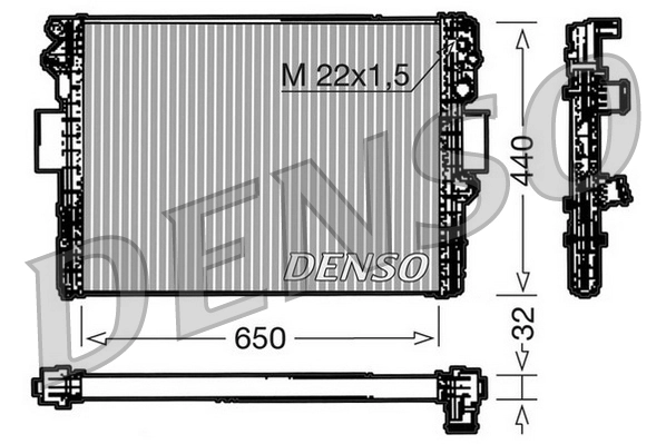 Radiator, engine cooling