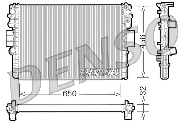 Radiator, engine cooling