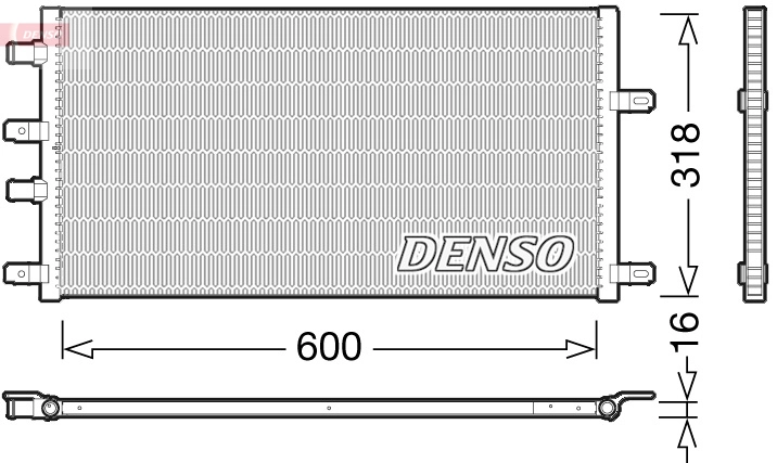 Radiator, engine cooling