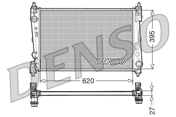 Radiator, engine cooling