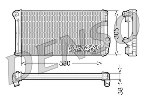 Radiator, engine cooling
